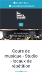 Mobile Screenshot of cavesamusique.fr